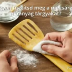 Természetes tisztítás házi módszerekkel megsárgult műanyag tárgyakon