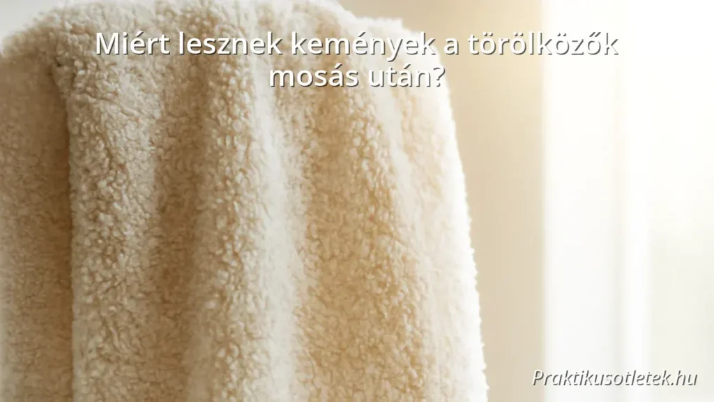 Puha és tiszta törölköző közelről, napsütésben száradva