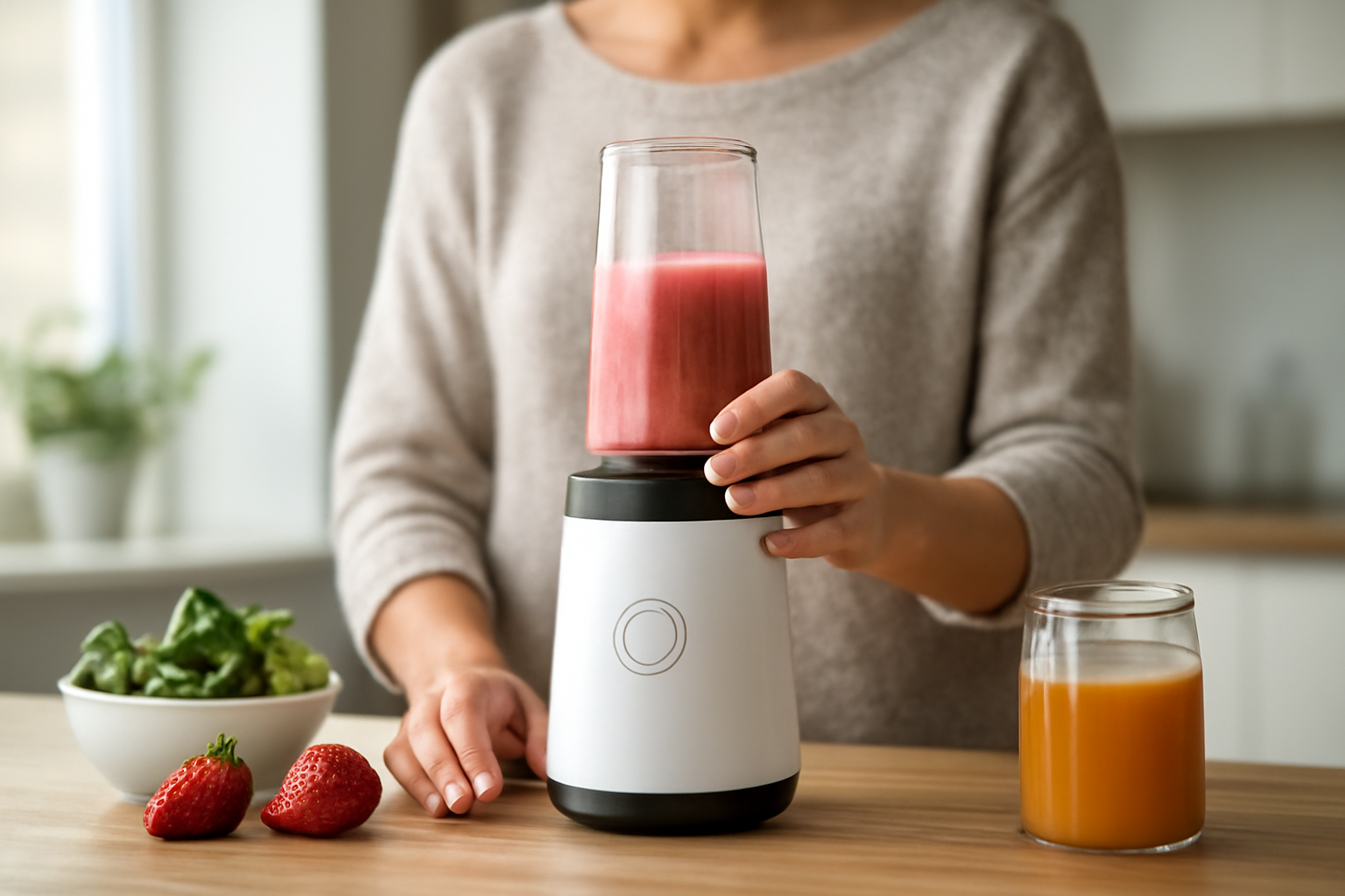 Kipróbáltuk a mini smoothie-készítőket reggelihez
