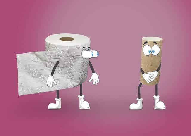 WC-papír guriga